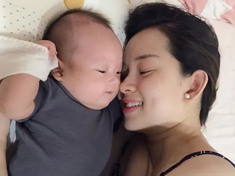 Khánh Ly liên tục khoe con trai trước đám cưới Mạc Hồng Quân