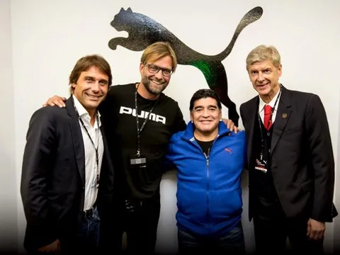Klopp sưu tập hình ảnh Maradona