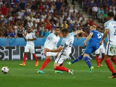 BLV Iceland "phát điên" sau bàn thắng lịch sử vào lưới tuyển Anh