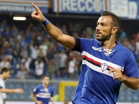 Lão tướng lập công, Sampdoria vượt qua Inter Milan đầy kịch tính