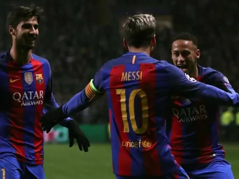 Lionel Messi đạt cột mốc ghi bàn mới cùng Barca ở đấu trường quốc tế
