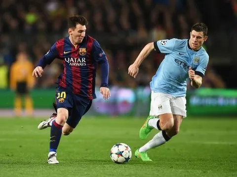 Lionel Messi từng làm khổ hàng thủ Man City thế nào?
