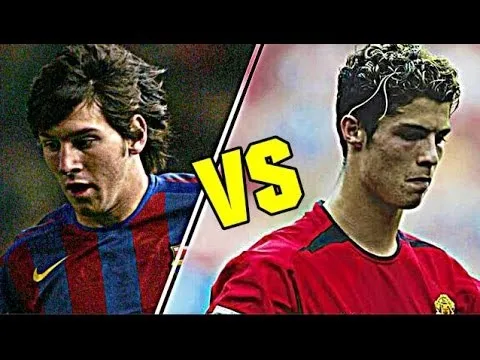 Lionel Messi và C. Ronaldo khi còn trẻ