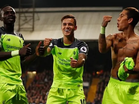 Liverpool đánh bại Crystal Palace trong cơn mưa bàn thắng