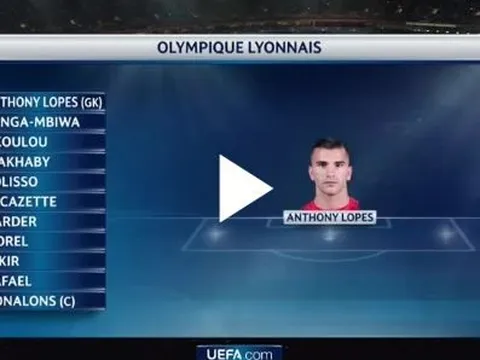 Lyon 0-1 Juventus (vòng bảng Champions League)
