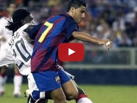 Màn ra mắt Barcelona của Ricardo Quaresma vs AC Milan (2003)