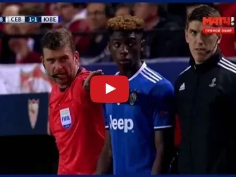 Màn ra mắt Champions League của Moise Kean vs Sevilla