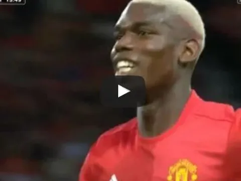 Màn ra mắt Man United ấn tượng của Paul Pogba vs Southampton