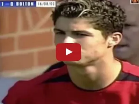 Màn ra mắt Man United của Cristiano Ronaldo vs Bolton