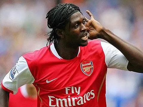 Màn trình diễn của Adebayor trong màu áo Arsenal