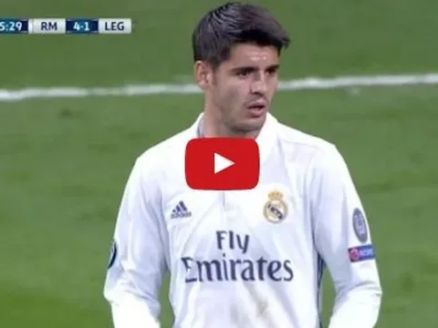 Màn trình diễn của Alvaro Morata vs Legia Warsaw