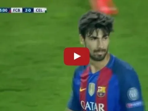 Màn trình diễn của Andre Gomes vs Celtic