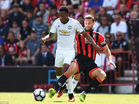 Màn trình diễn của Anthony Martial vs Bournemouth