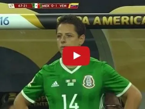 Màn trình diễn của Chicharito vs Venezuela