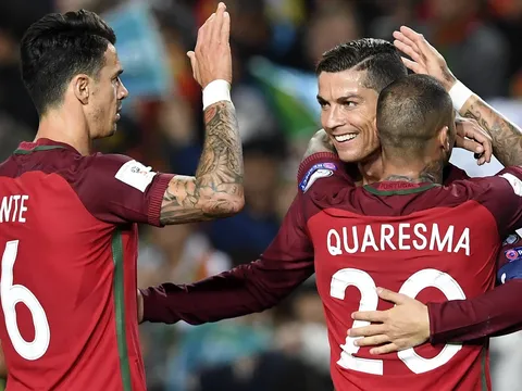 Màn trình diễn của Cristiano Ronaldo trước Latvia