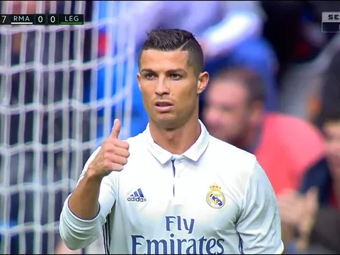 Màn trình diễn của Cristiano Ronaldo trước Leganes