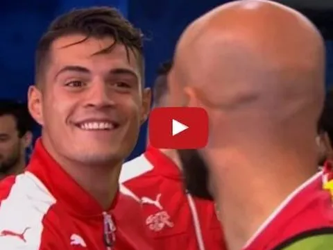 Màn trình diễn của Granit Xhaka vs Albania