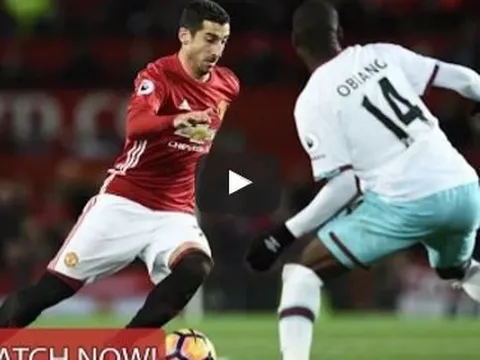 Màn trình diễn của Henrikh Mkhitaryan vs West Ham