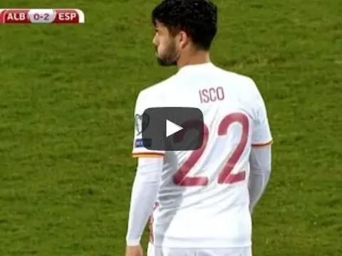 Màn trình diễn của Isco Alarcon vs Albania