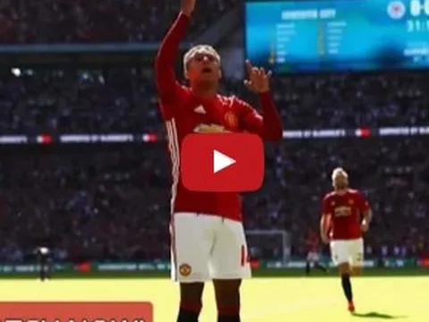 Màn trình diễn của Jesse Lingard vs Leicester City