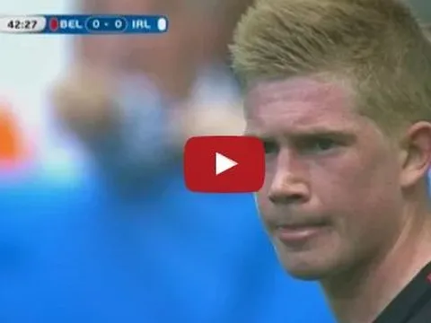 Màn trình diễn của Kevin De Bruyne vs Ireland