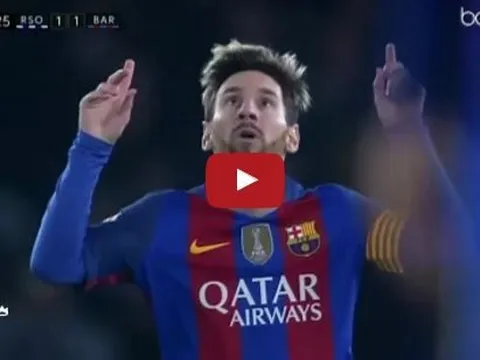 Màn trình diễn của Lionel Messi vs Real Sociedad