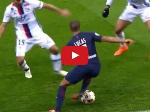 Màn trình diễn của Lucas Moura vs Lyon