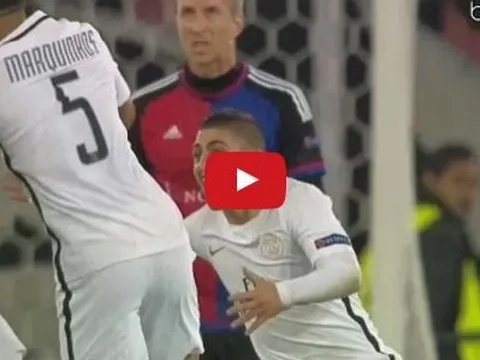 Màn trình diễn của Marco Verratti vs Basel