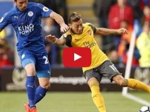 Màn trình diễn của Mesut Oezil vs Leicester City