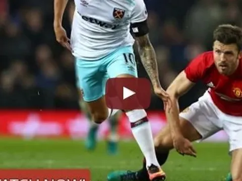 Màn trình diễn của Michael Carrick vs West Ham