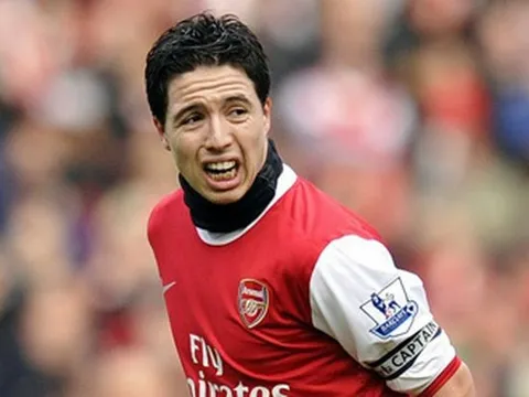 Màn trình diễn của Nasri trong màu áo Arsenal