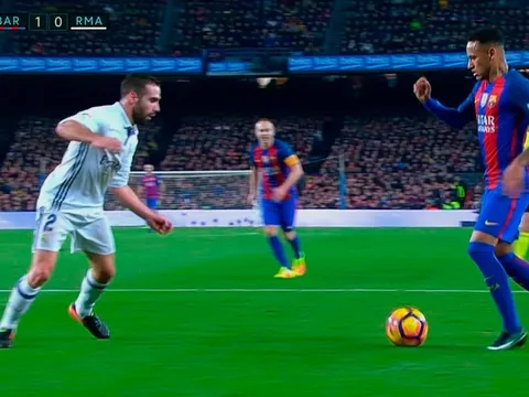 Màn trình diễn của Neymar trước Real Madrid