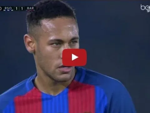 Màn trình diễn của Neymar vs Real Sociedad
