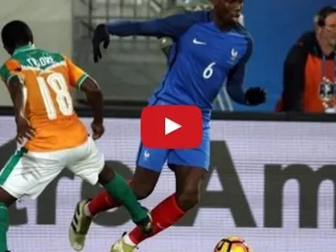 Màn trình diễn của Paul Pogba vs Bờ Biển Ngà