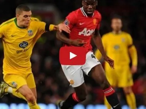 Màn trình diễn của Paul Pogba vs Crystal Palace (Carling Cup 2011)