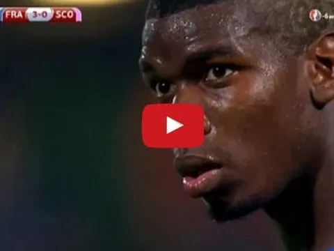 Màn trình diễn của Paul Pogba vs Scotland