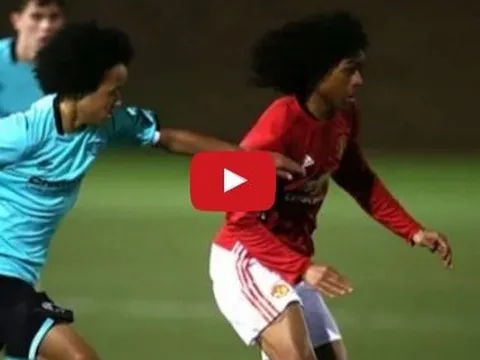 Màn trình diễn của sao trẻ M.U Tahith Chong vs Derby County