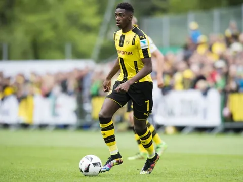 Màn trình diễn của tài năng trẻ Dembele trước Sporting Lisbon