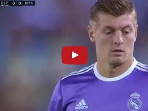 Màn trình diễn của Toni Kroos vs Espanyol