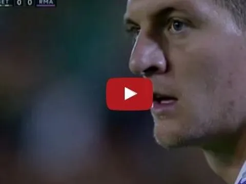 Màn trình diễn của Toni Kroos vs Real Betis