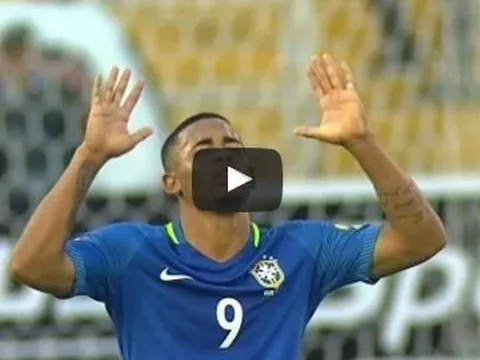 Màn trình diễn đỉnh cao của Gabriel Jesus vs Ecuador