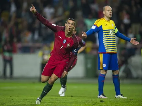 Màn trình diễn siêu hạng của Cristiano Ronaldo trước Andorra