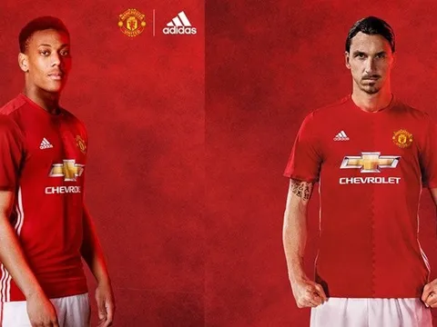 Man United CHÍNH THỨC công bố áo đấu sân nhà