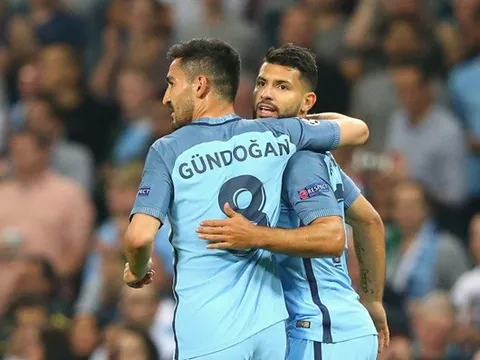 Manchester City 4-0 Monchengladbach (Bảng C)