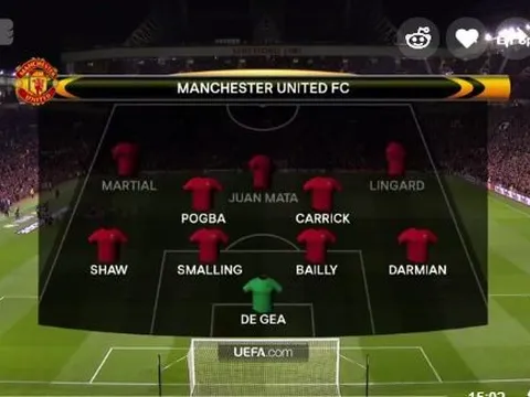Manchester United 4-1 Fenerbahce (vòng bảng Europa League)