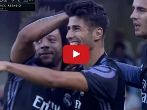 Marco Asensio chơi rất hay trong trận Real Sociedad - Real Madrid