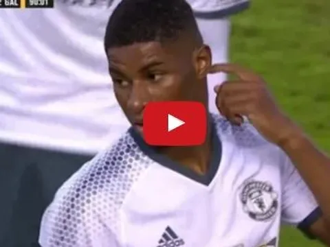 Marcus Rashford chơi rất hay trong trận Man United 5-2 Galatasaray