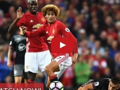 Marouane Fellaini chơi cực hay trong trận M.U - Southampton