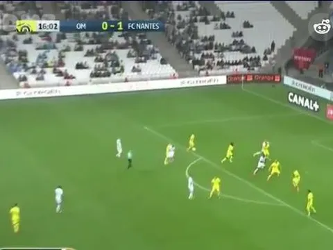 Marseille 2-1 Nantes (vòng 7 Ligue 1)