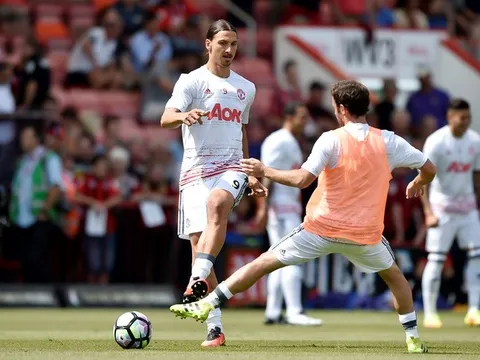 Mata góp ý giúp M.U 'hoàn thiện' Ibrahimovic